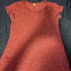 Burgundy Justice Dress